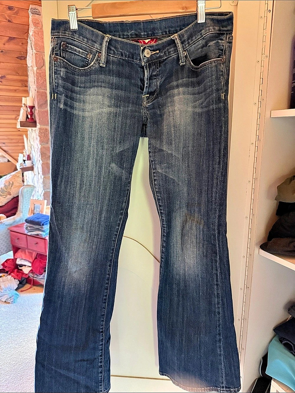 Lucky Brand Bootcut Jeans Blue Waist 6/28